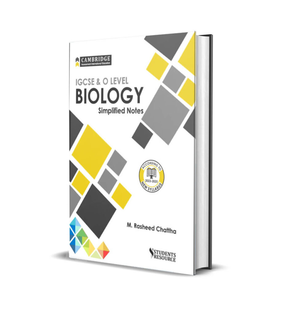 OL Biology Revision Guide Notes | Rasheed Chattha – Hazir Hay | Best ...