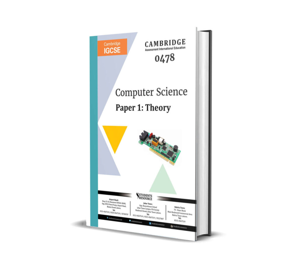 IGCSE Computer Science 0478 Paper 1 Yearly | 2019-2024 | Ring Bind ...