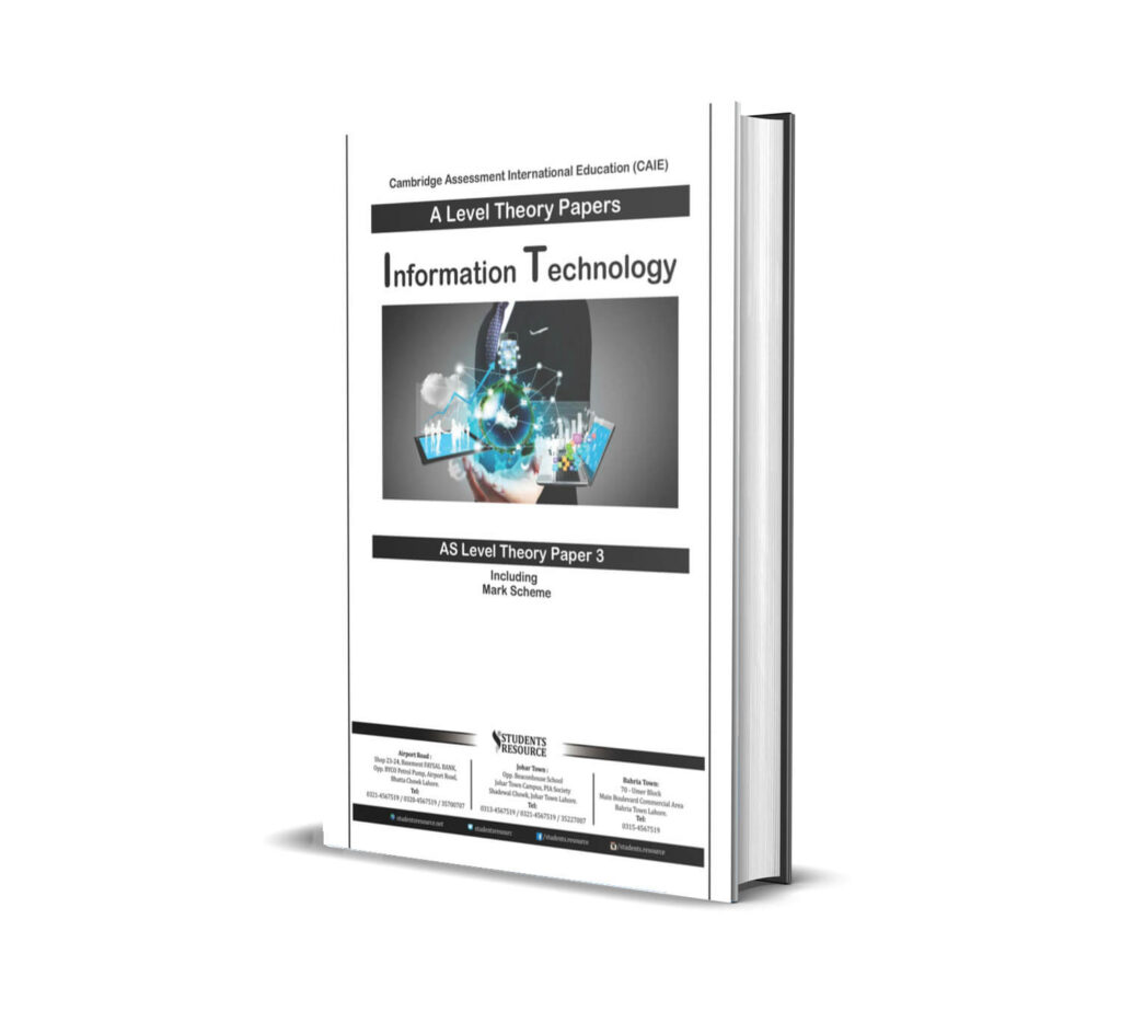 A Level IT Information Technology 9626 Paper 3 Yearly | 2019-2024 ...